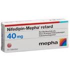 Nifedipin-Mepha 40 retard, Retardtabletten