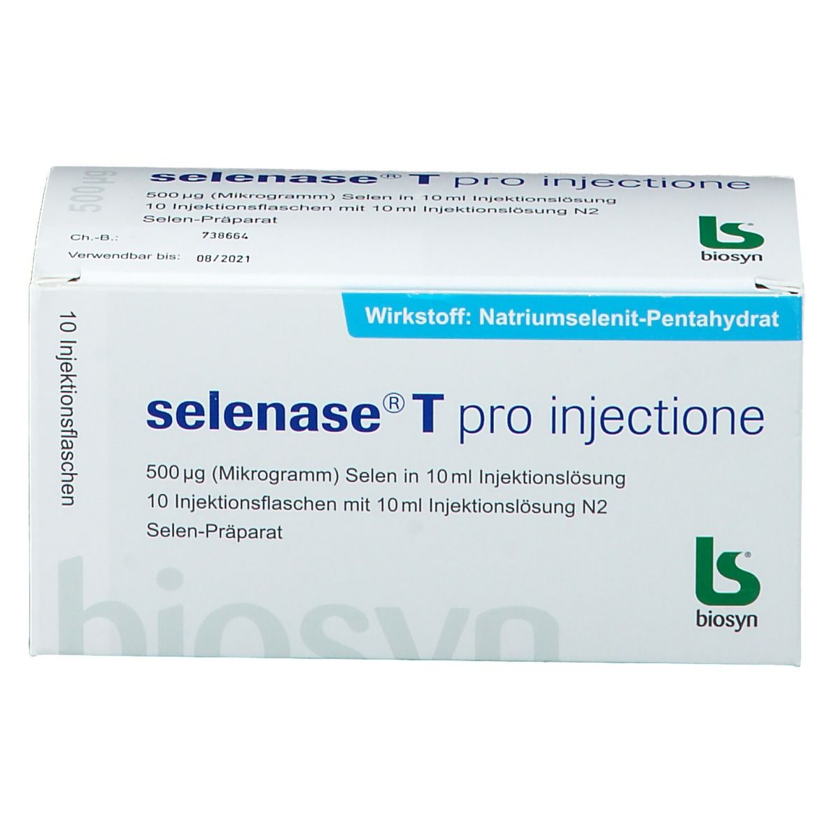 Selenase pro injectione, Injektionslösung