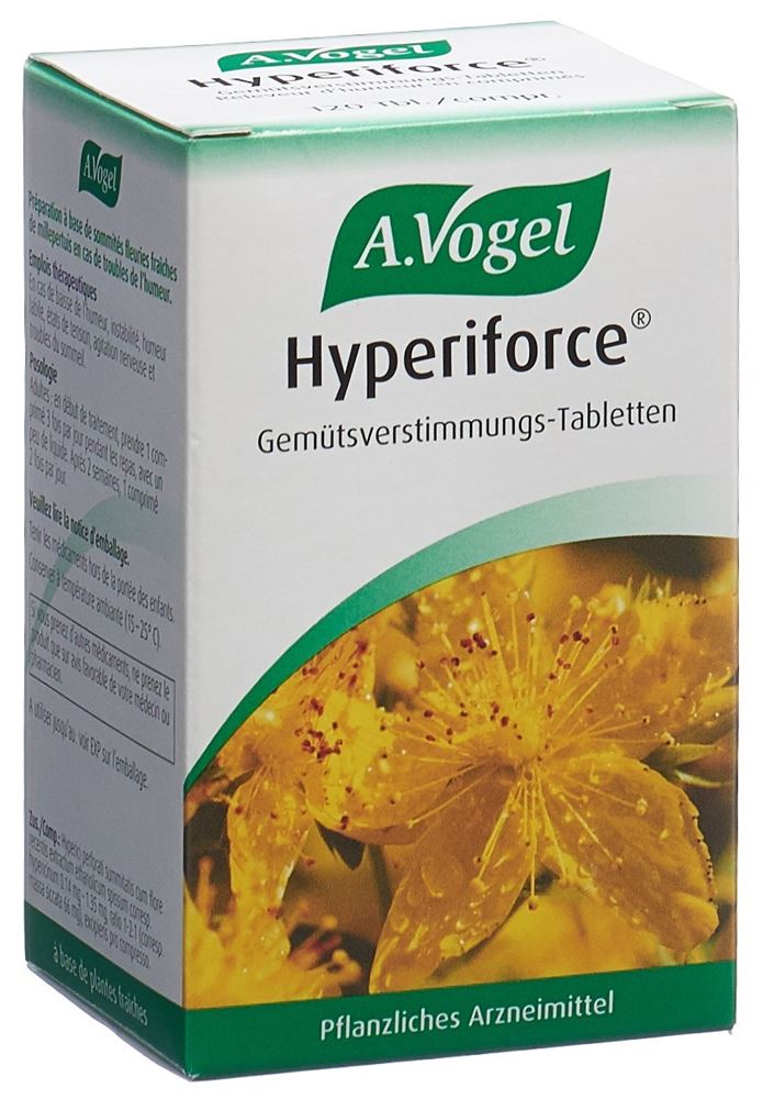 Hyperiforce Releveur d‘humeur en cpr, 120 pce