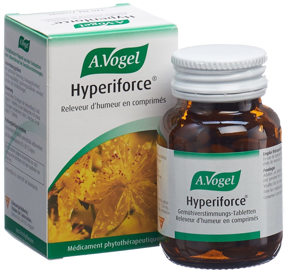 Hyperiforce Releveur d‘humeur en cpr, 120 pce