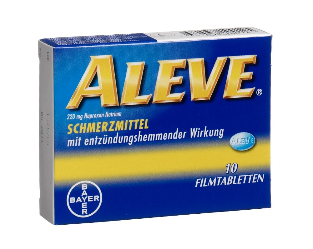ALEVE cpr pell 220 mg 12 pce