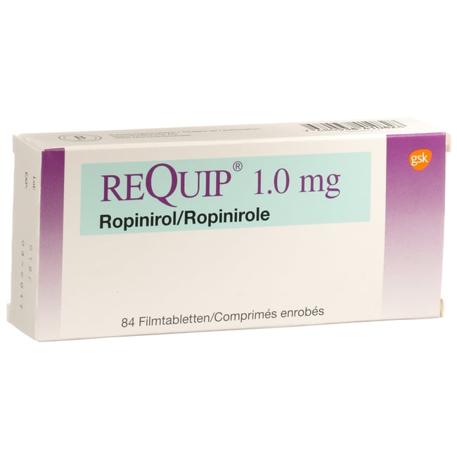 Requip 1,0 mg, Filmtabletten