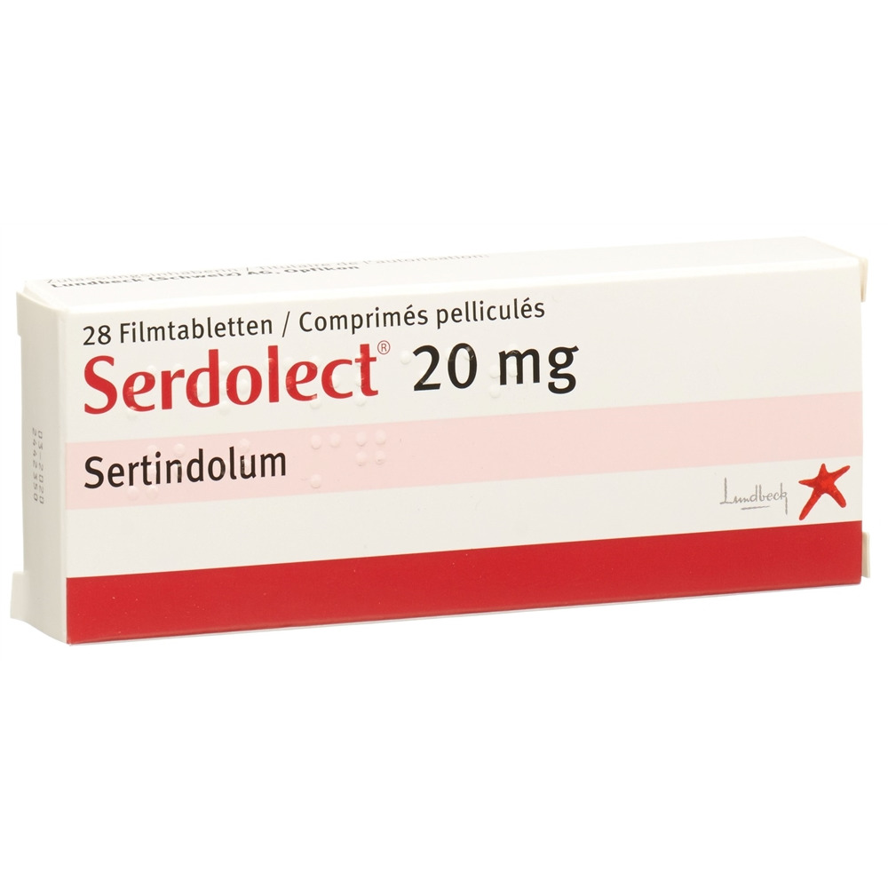 Serdolect 20 mg, Filmtabletten