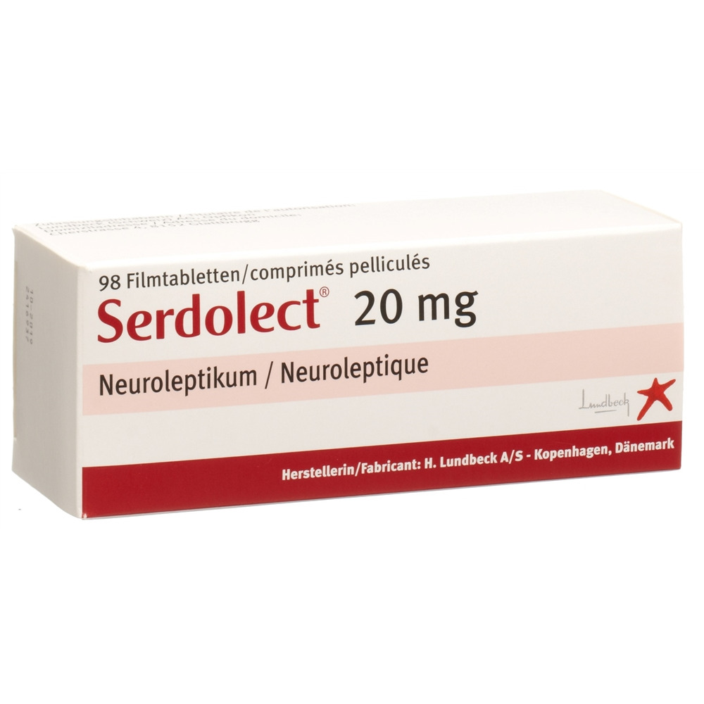 Serdolect 20 mg, Filmtabletten