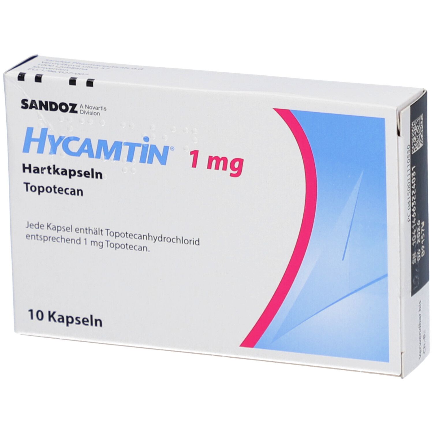 Hycamtin 1 mg, Lyophilisat