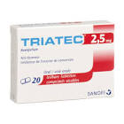 Triatec 2,5 mg, comprimés