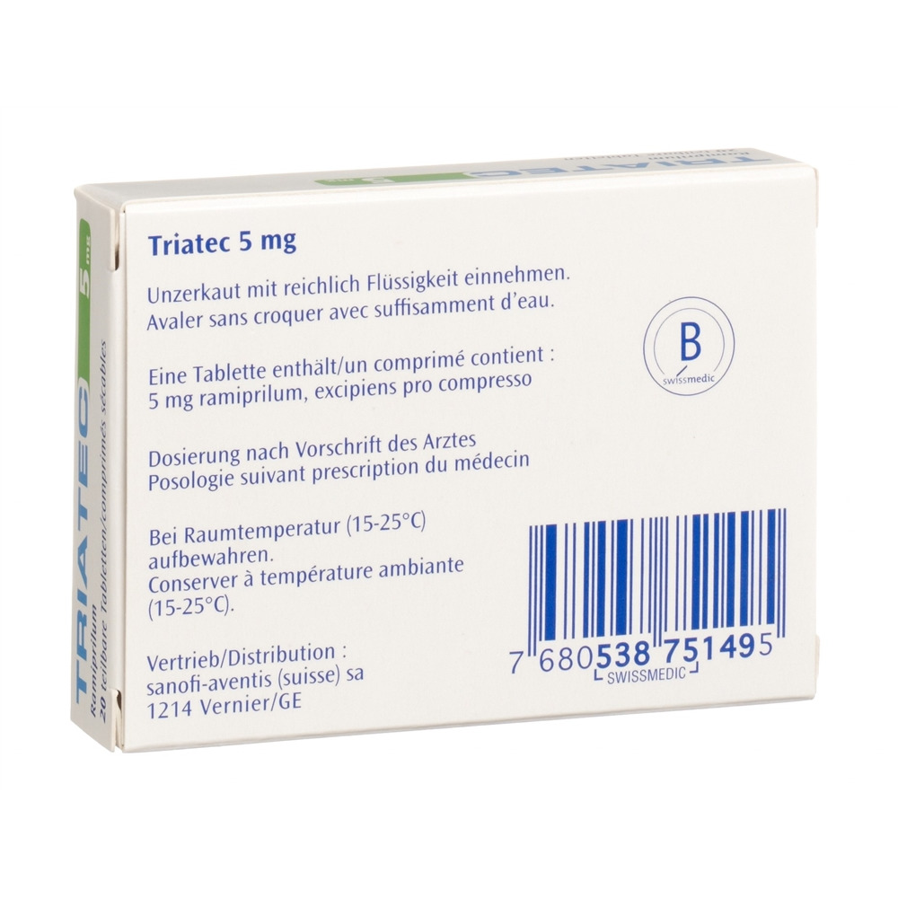 TRIATEC cpr 5 mg 20 pce