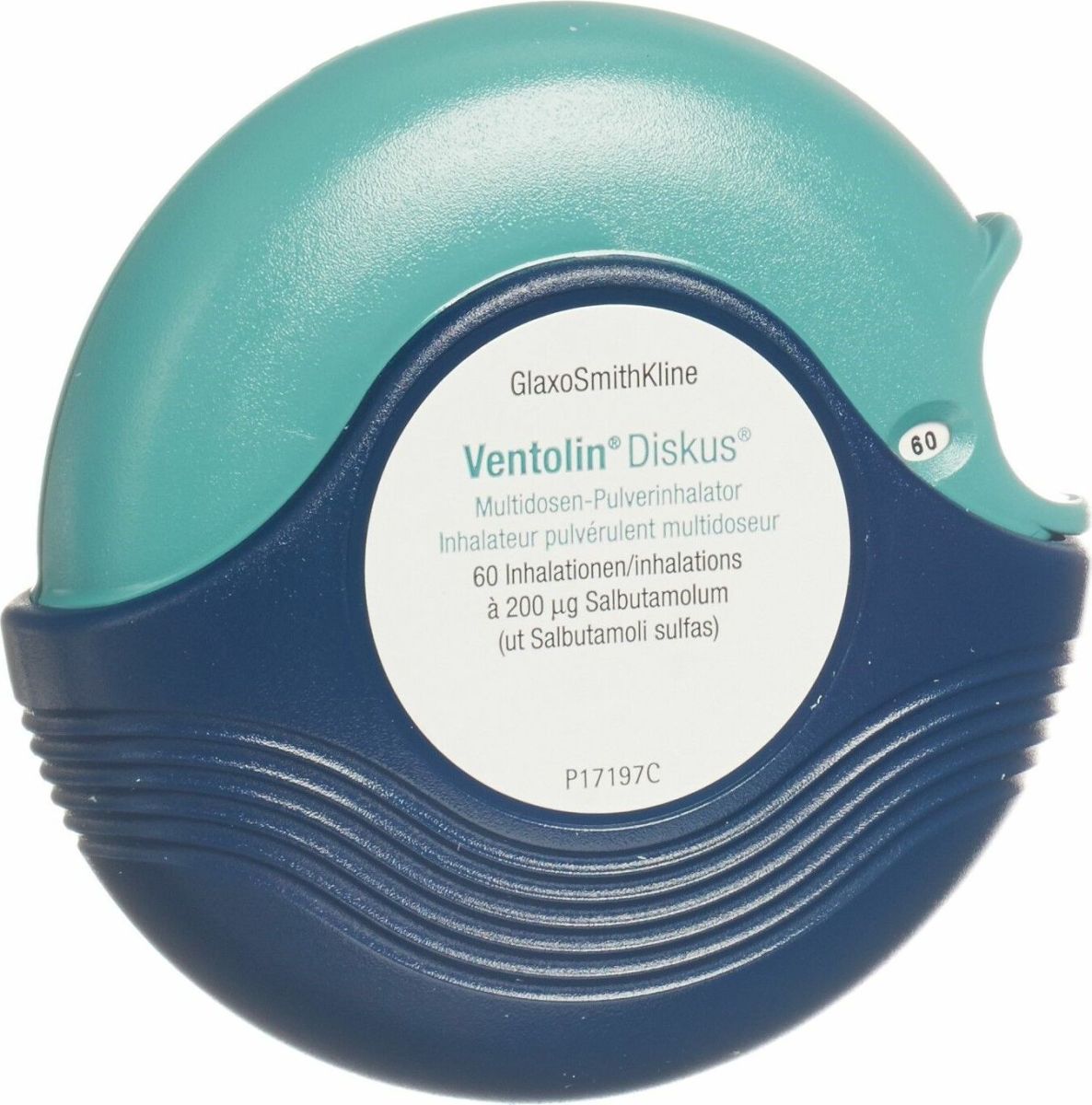 Ventolin Diskus, Multidosen-Pulverinhalator