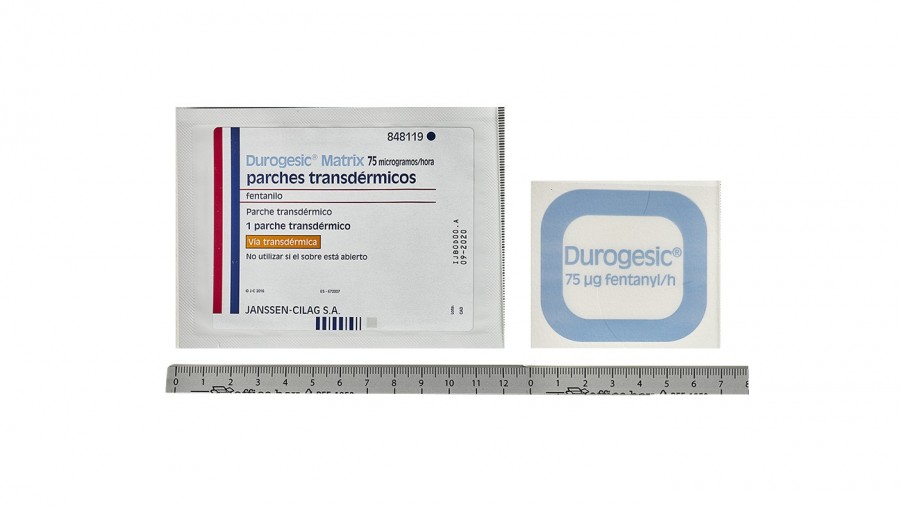 Durogesic Matrix 75 ug/h, Transdermales Pflaster