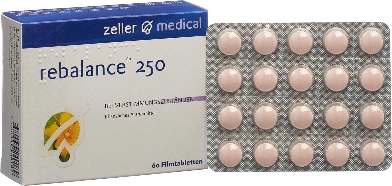 REBALANCE cpr pell 250 mg 60 pce