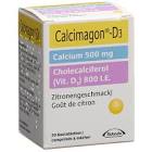 Calcimagon-D3 500/800, Kautabletten mit Zitronengeschmack
