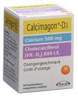 Calcimagon-D3 500/800, Kautabletten mit Orangengeschmack