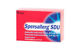 Spersallerg SDU, Collyre en solution en récipient unidose