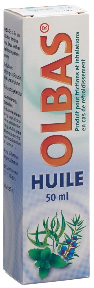Olbas Oel, Flüssigkeit zur Anwendung auf der Haut und zur Inhalation
