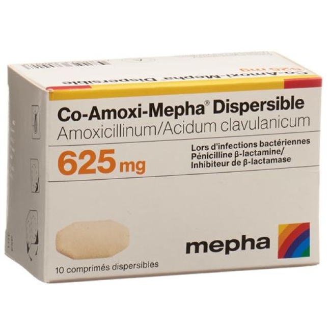 Co-Amoxi-Mepha 625 mg, Filmtabletten