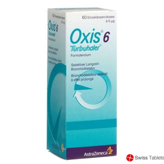 Oxis 6 Turbuhaler, Pulver zur Inhalation