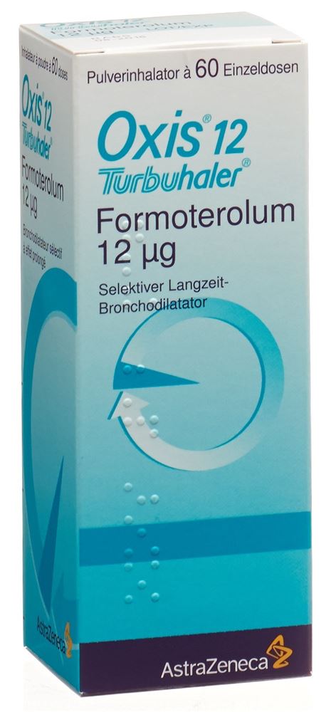 OXIS turbuhaler pdr inh 12 mcg/dose 60 dos