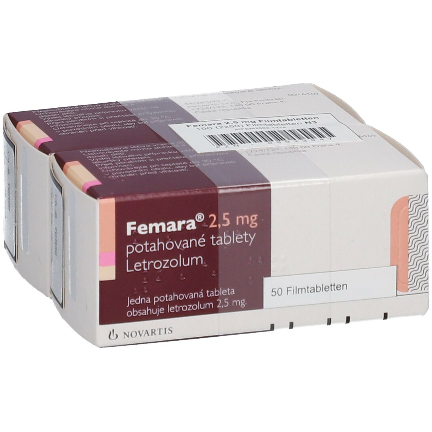 Femara 2.5 mg, Filmtabletten