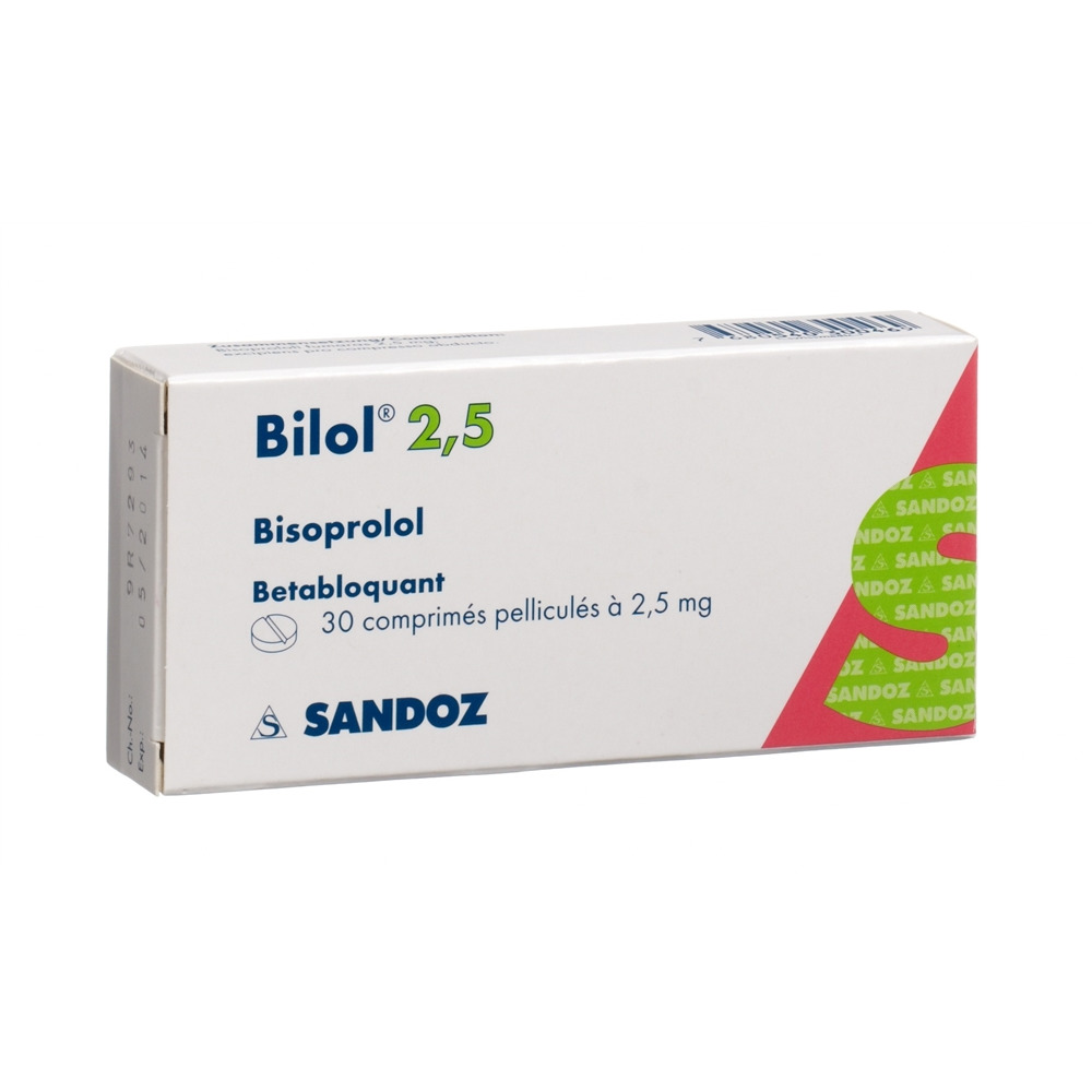 BILOL cpr pell 2.5 mg 30 pce