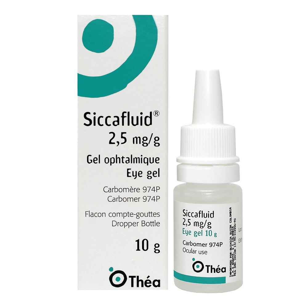Siccafluid, gel ophtalmique