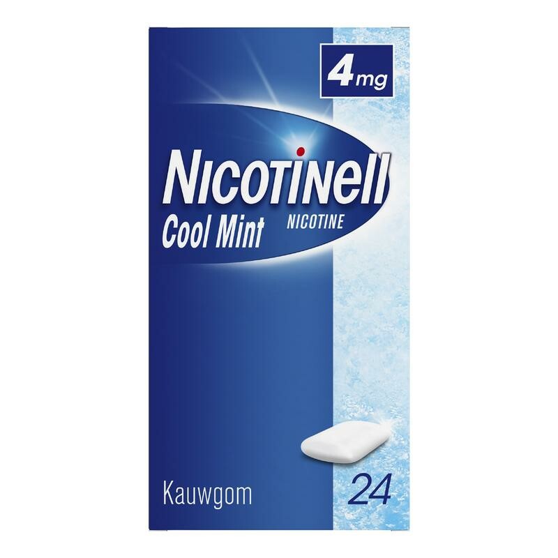 Nicotinell Cool Mint 4 mg, Kaugummi
