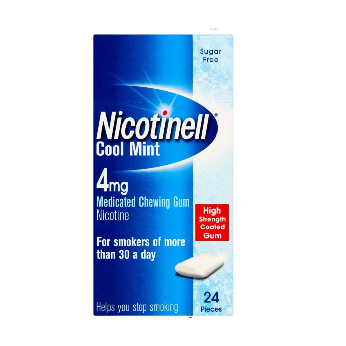 Nicotinell Cool Mint 4 mg, Kaugummi