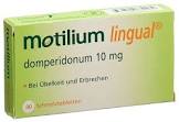 Motilium lingual, Schmelztabletten