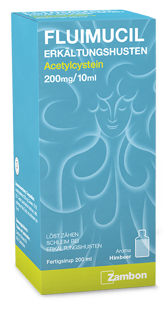 FLUIMUCIL toux grasse sirop 200 mg/10ml 200 ml