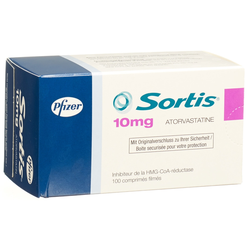 SORTIS cpr pell 10 mg 100 pce