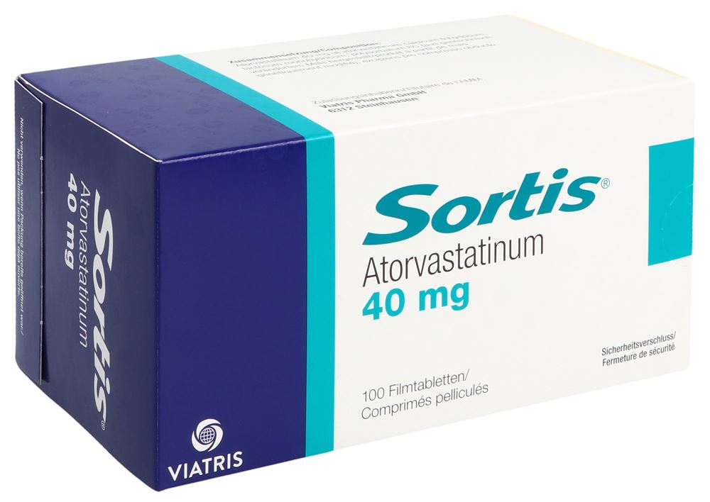 SORTIS cpr pell 40 mg 100 pce