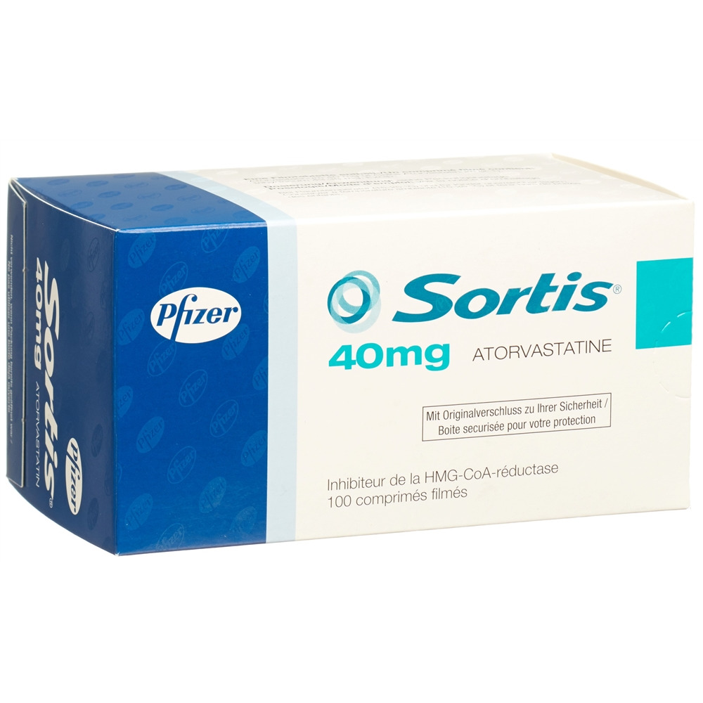 SORTIS cpr pell 40 mg 100 pce