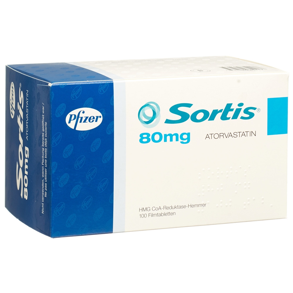 SORTIS cpr pell 80 mg 100 pce
