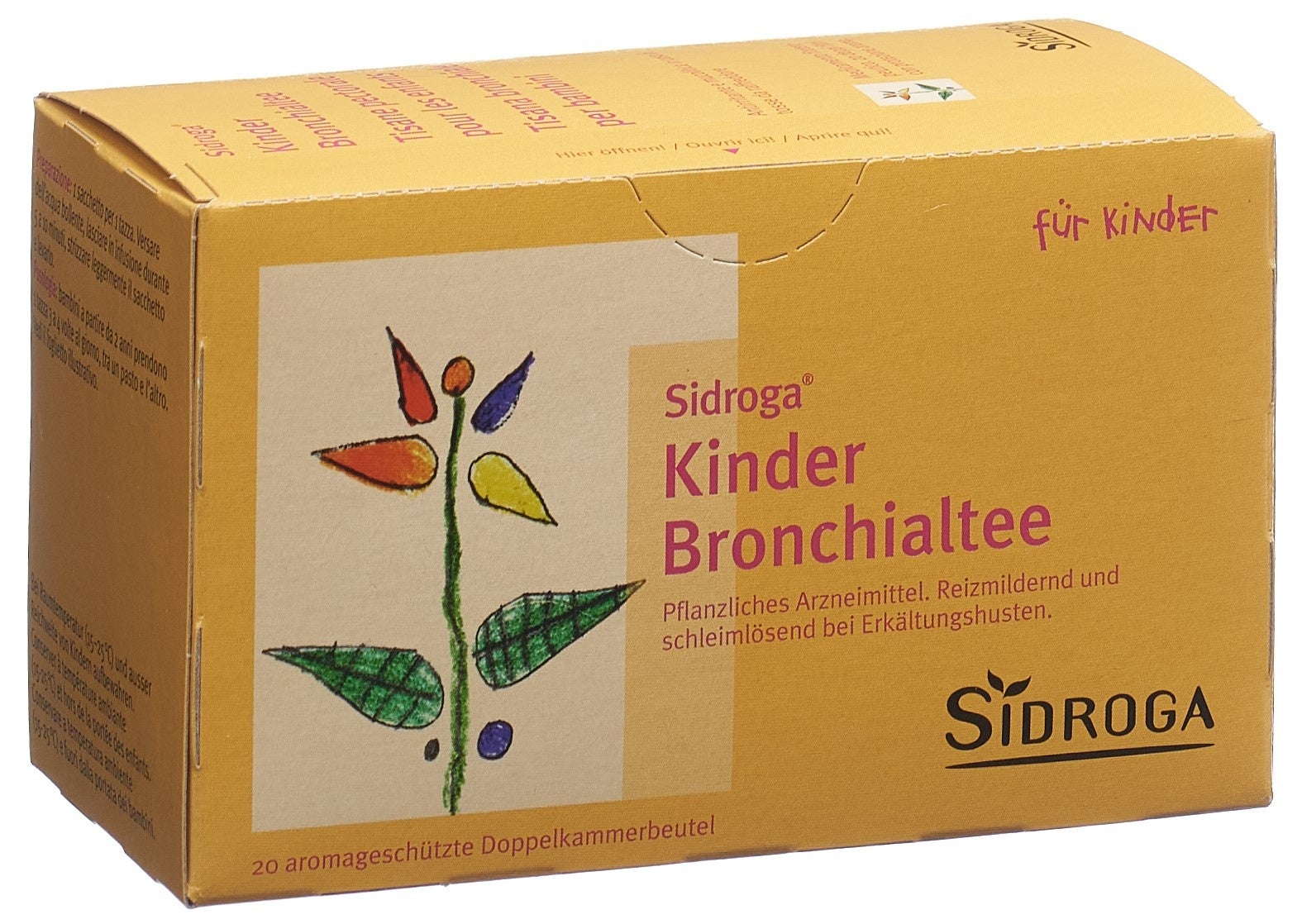 Sidroga Kinder Bronchialtee, Arzneitee