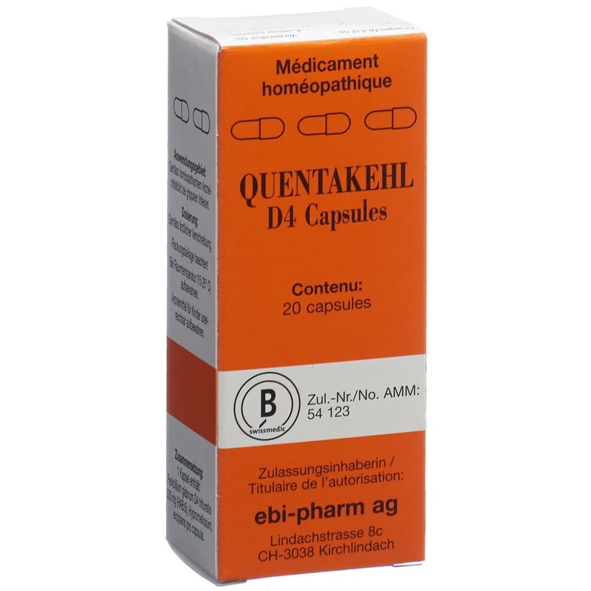 Quentakehl D4, Hartkapseln