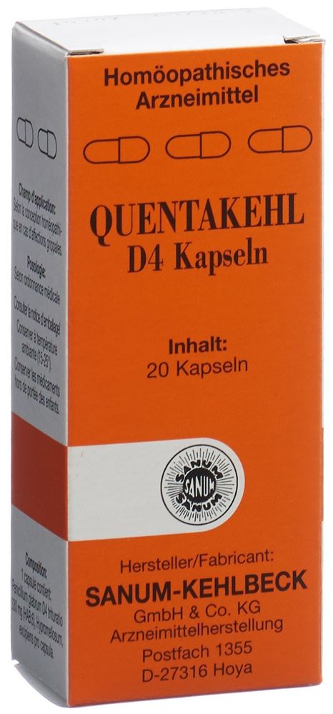 Quentakehl D4, Hartkapseln