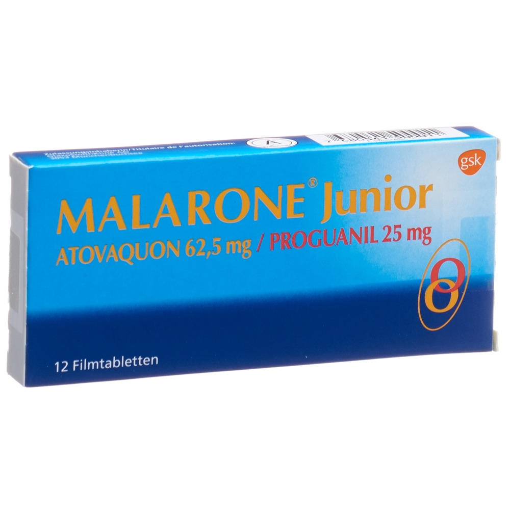 Malarone Junior, Filmtabletten