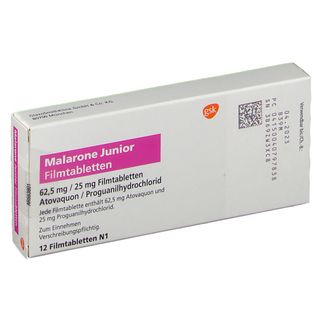 Malarone Junior, Filmtabletten