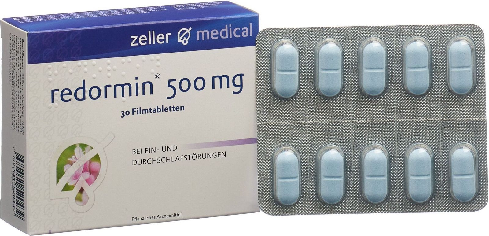 Redormin 500, Filmtabletten