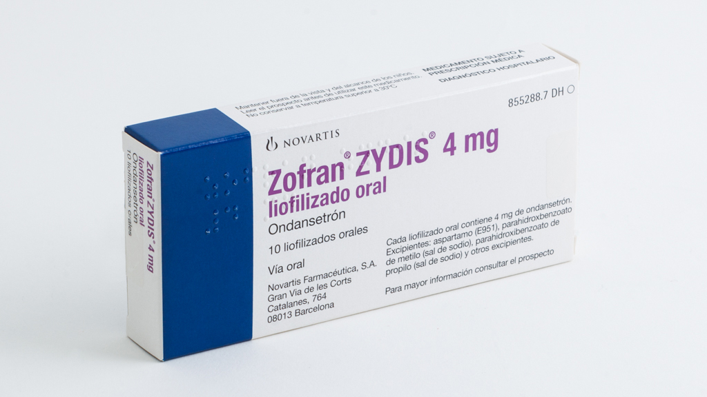 Zofran Zydis 4 mg, Schmelztabletten