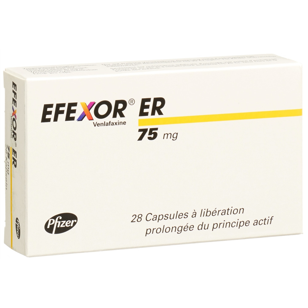EFEXOR ER caps 75 mg 28 pce
