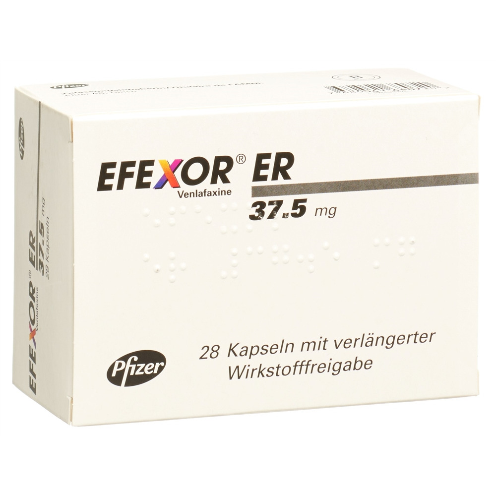 EFEXOR ER caps 37.5 mg 28 pce
