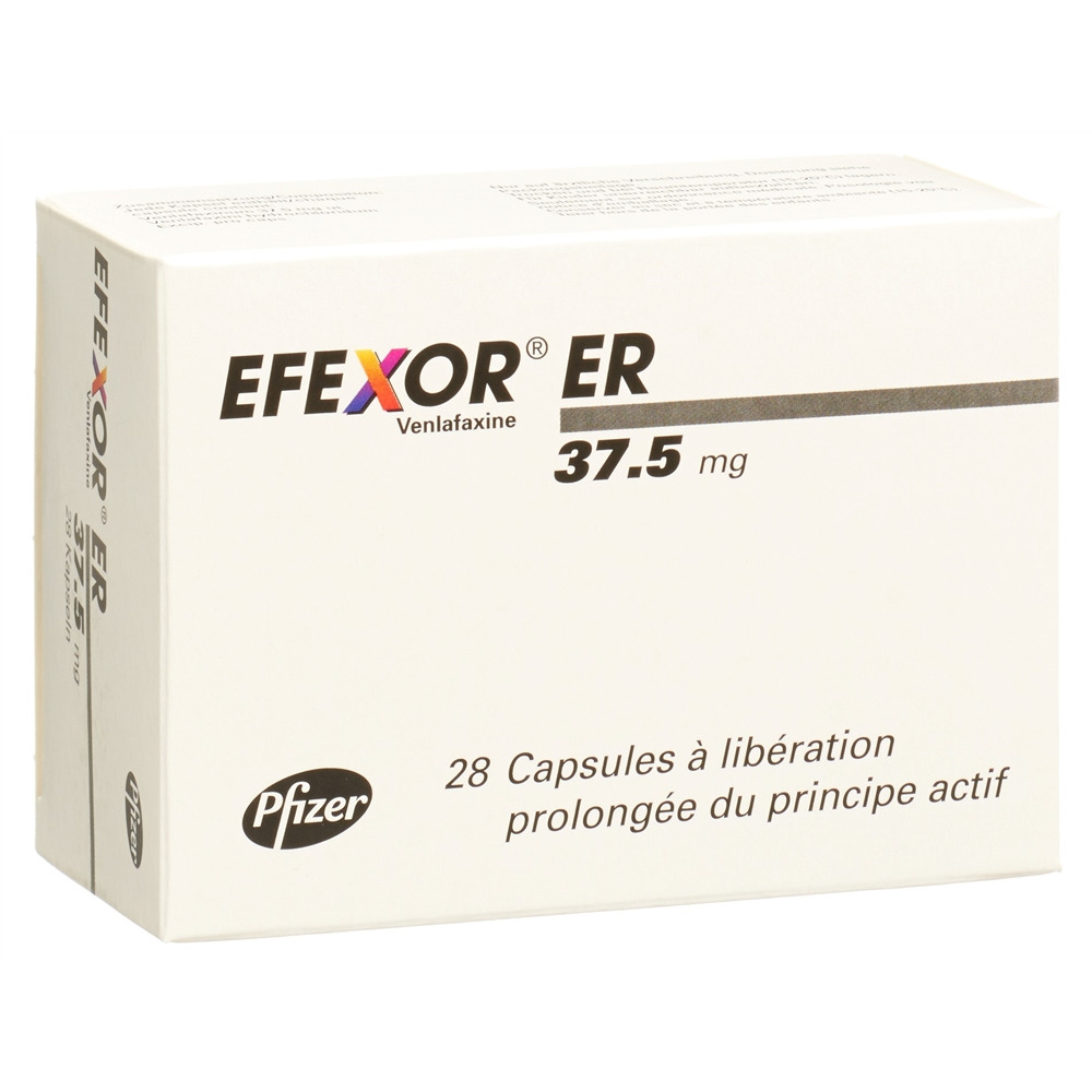 EFEXOR ER caps 37.5 mg 28 pce