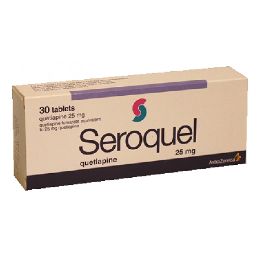 Seroquel 25 mg, Filmtabletten
