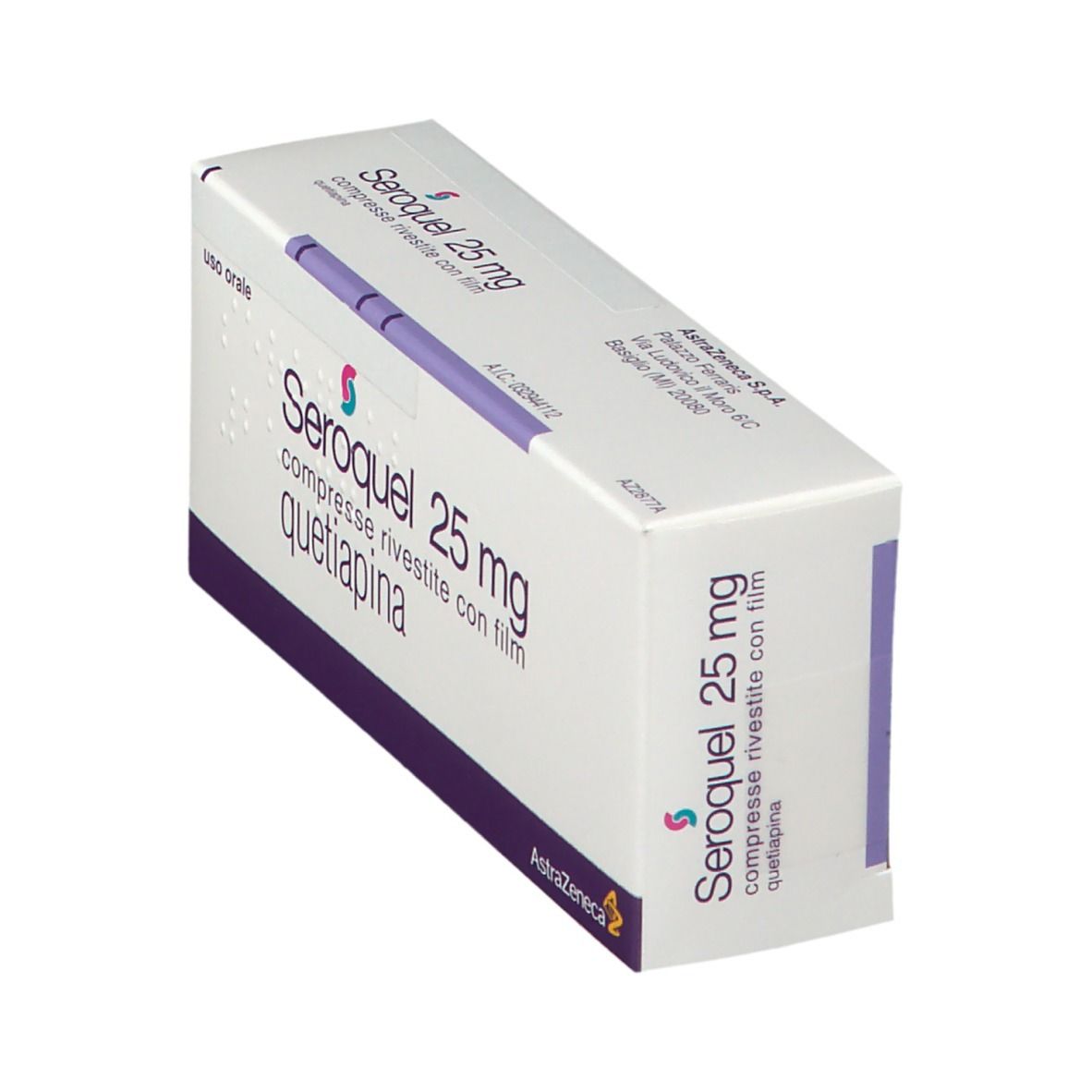 Seroquel 25 mg, Filmtabletten