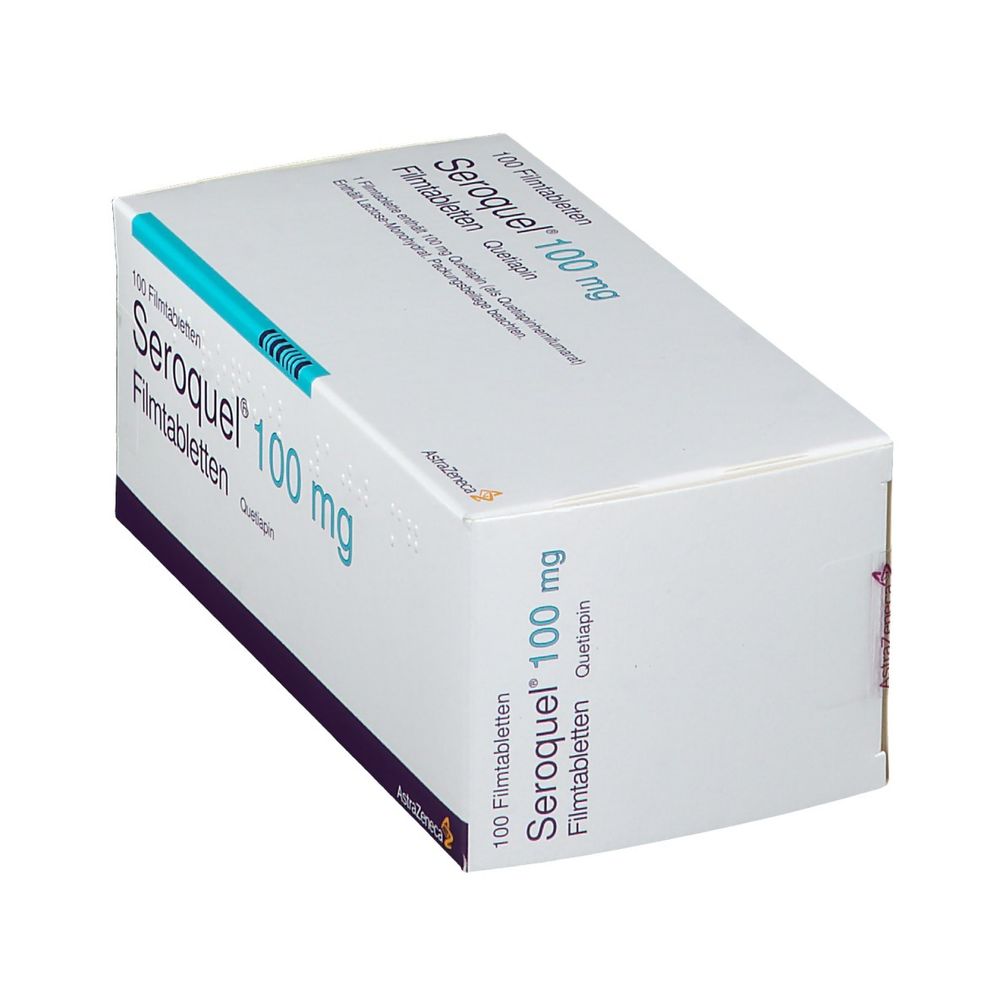 Seroquel 100 mg, Filmtabletten