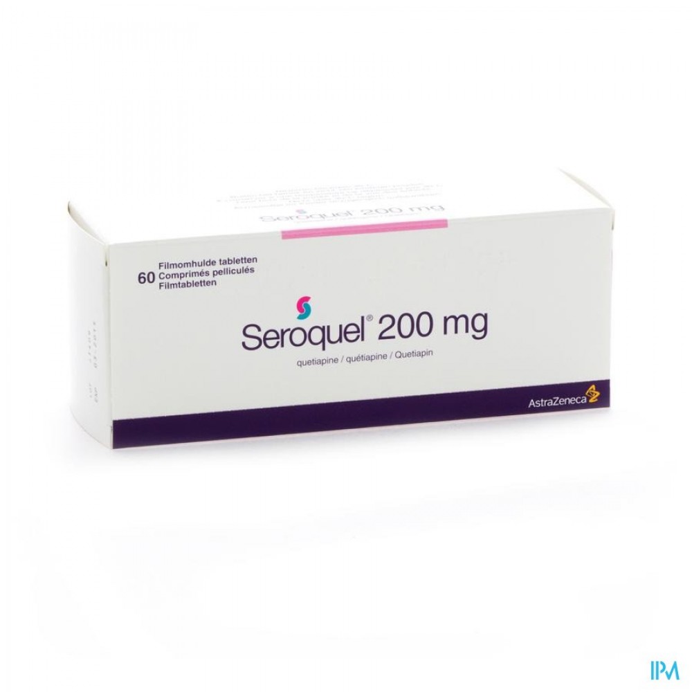 Seroquel 200 mg, Filmtabletten