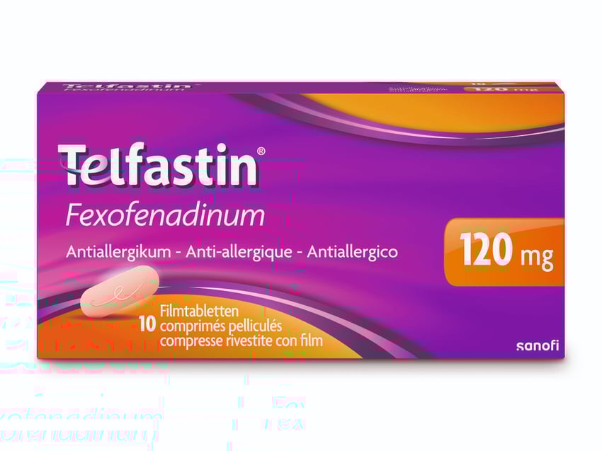TELFAST cpr pell 120 mg 10 pce