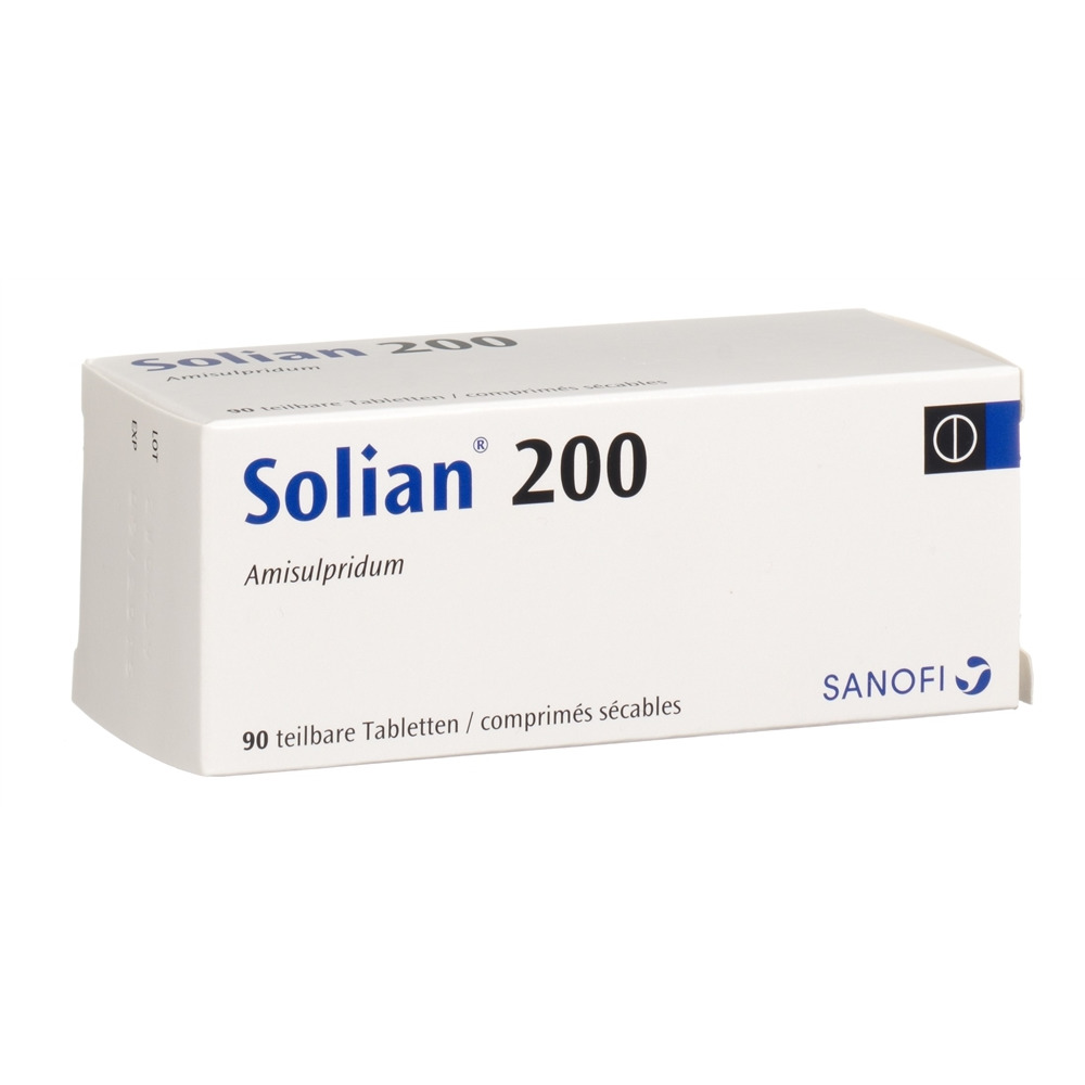 Solian 200 mg, comprimés sécables