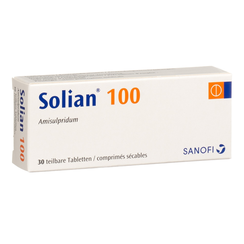 Solian 100 mg, comprimés sécables