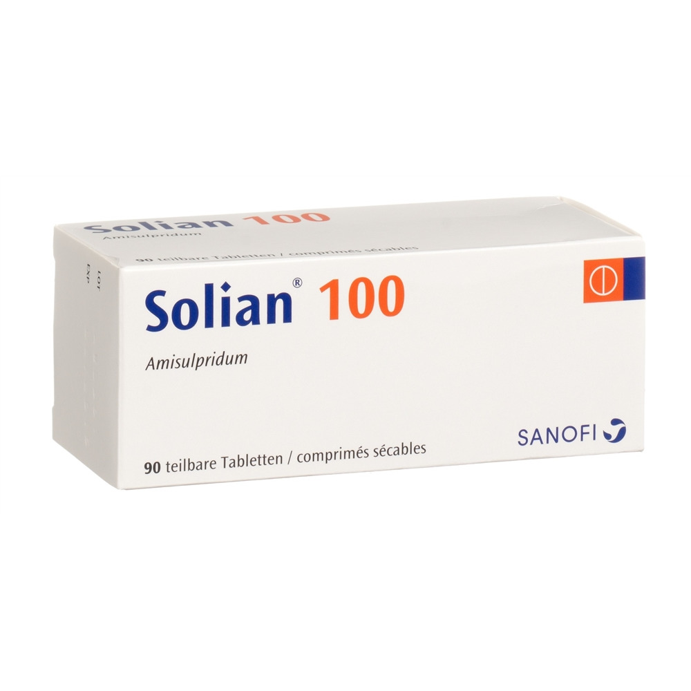 Solian 100 mg, comprimés sécables